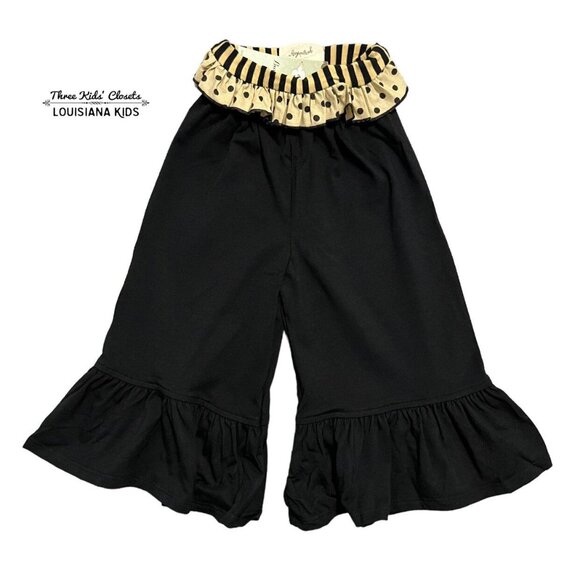 Persnickety Other - NEW Persnickety 18-24m Black Ruffle Pants